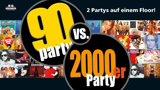 90ER VS. 2000ER PARTY